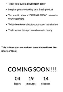 countdown app