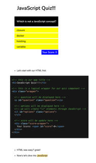 quiz app